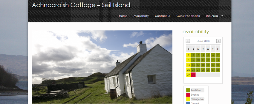 Achnacroish Cottage - Seil Island Achnacroish Cottage - Seil Island