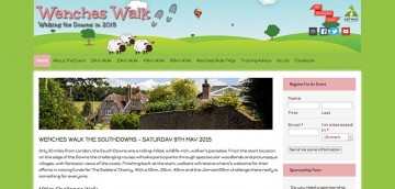 Wenches walk - another nsmart website design from ChartwellWeb, Liphook,, Hampshire