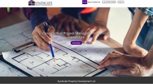 an image of the new Syndicate Property Development website