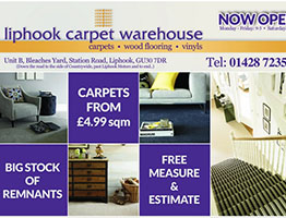 liphook carpet warehouse